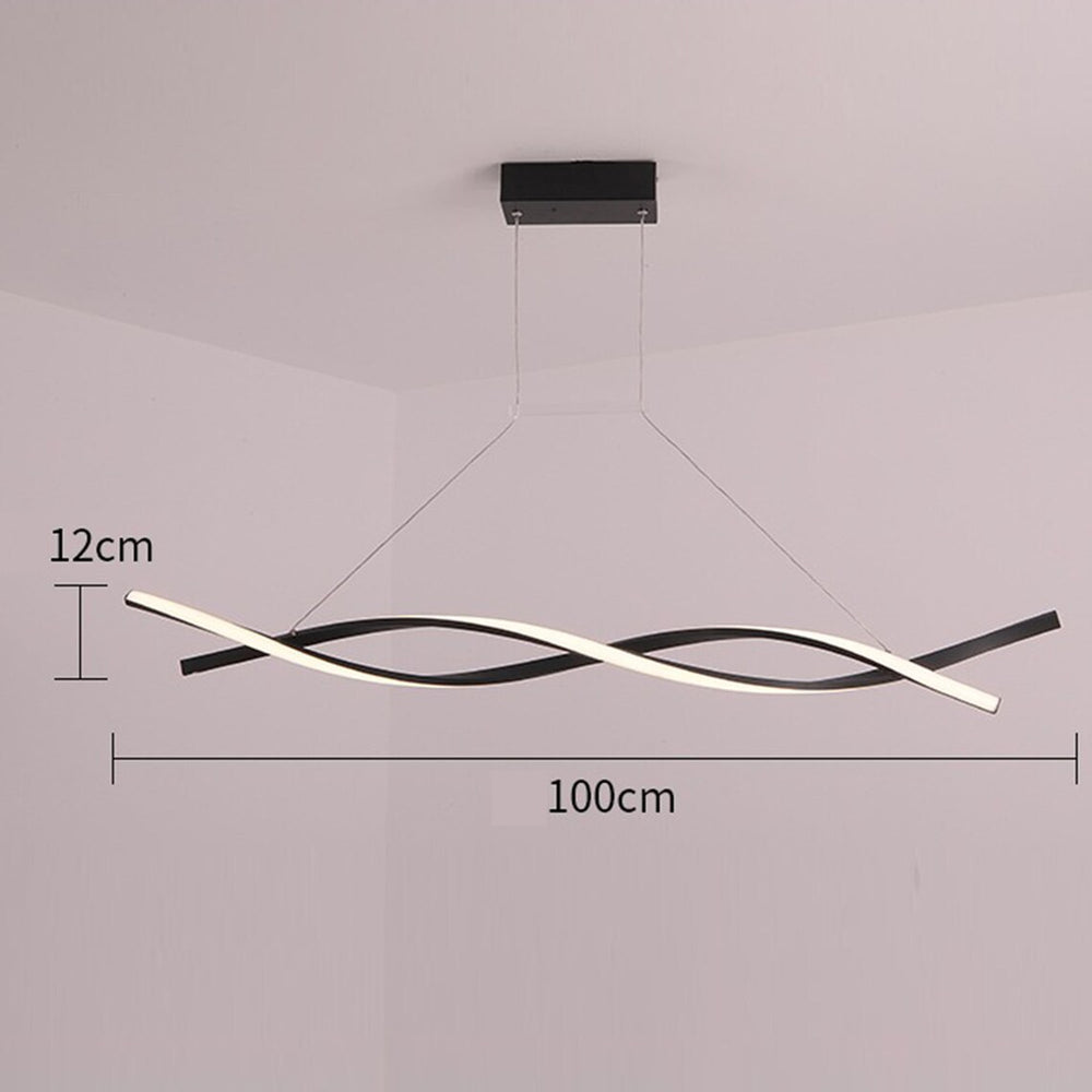Best new PIGTAIL Minimalist Kitchen Island Pendant P5074