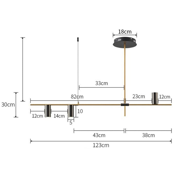 Best new Pendant Light Fixture Ceiling Shades Black-Gold Modern Shade Minimalist Lamp
