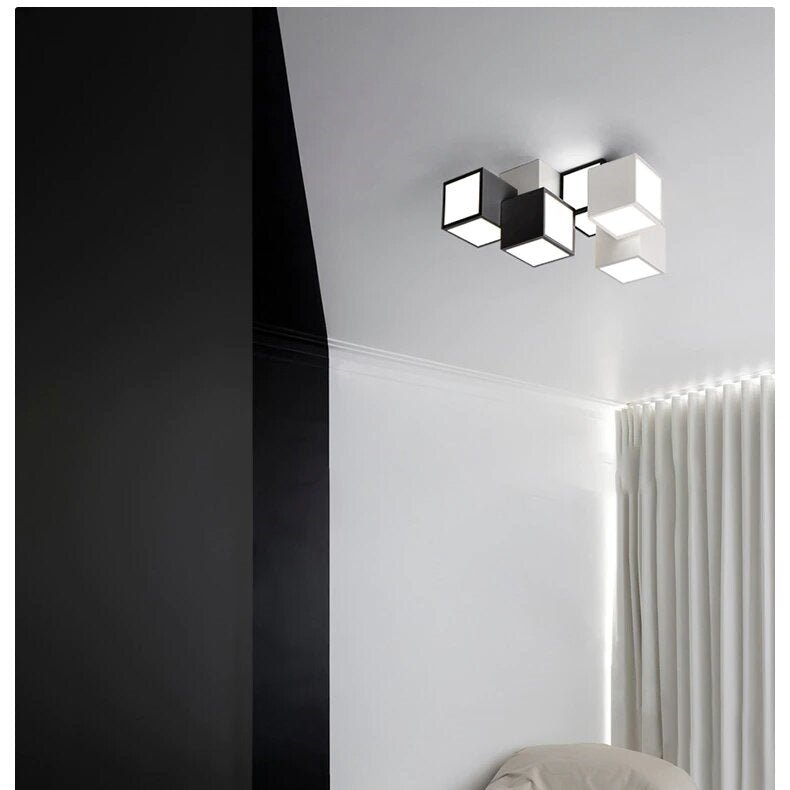 Best new RUBIK Creative Modern Cube  Ceiling Light C5050