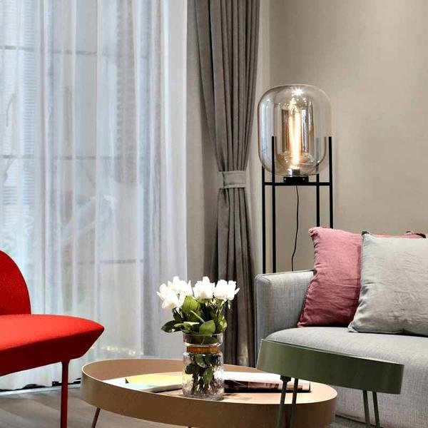 Best new SENCILLA Modern Minimalist Nordic Home Decor Novelty Glass Floor Lamp