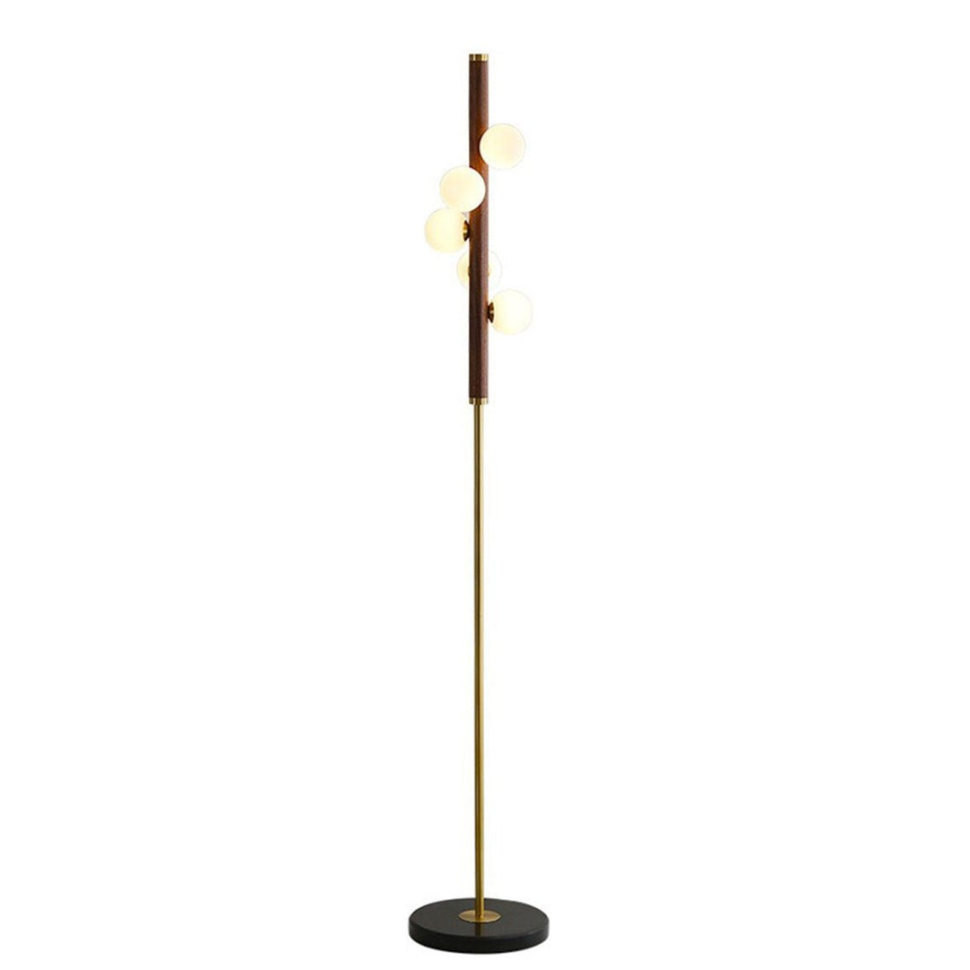 SWAY Mid Century Wood Floor Lamp F4882