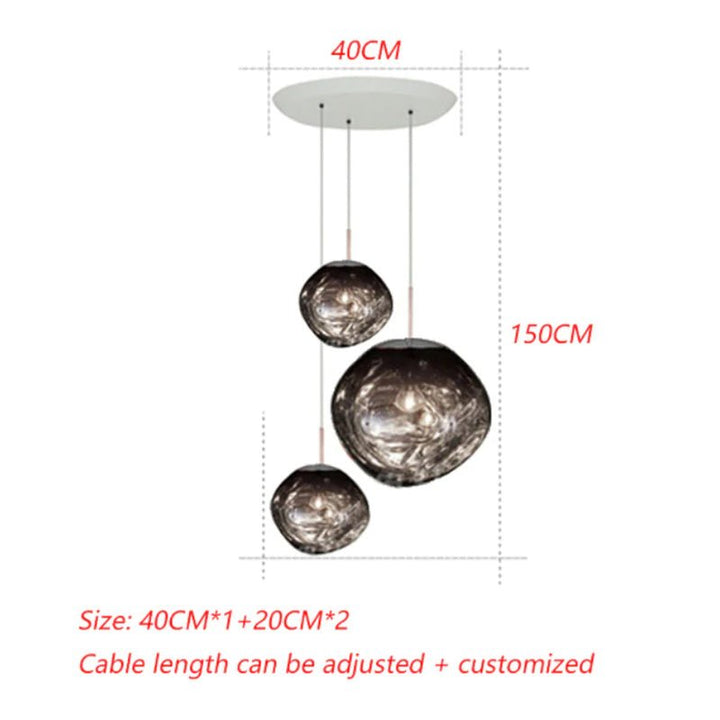 Best new VISTOSA Nordic Colorful Living Room Pendant Light P5293