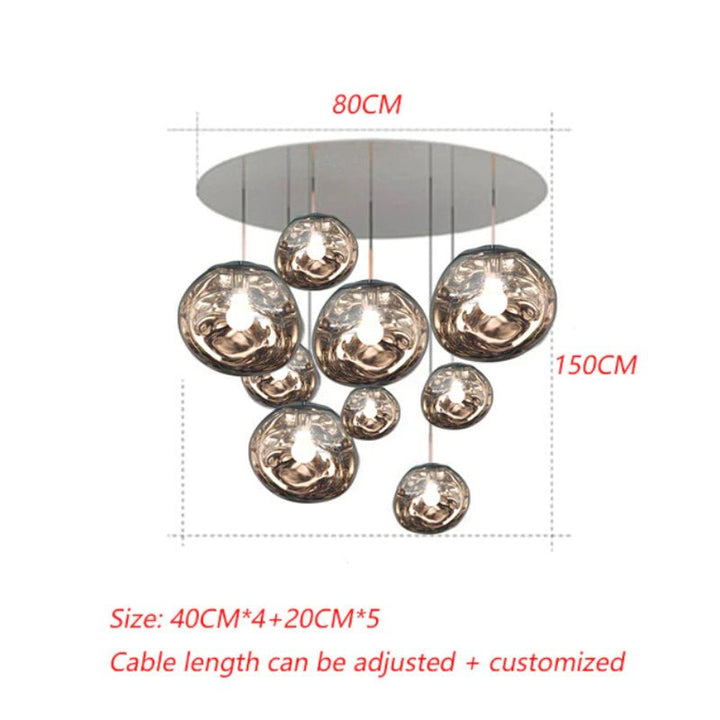Best new VISTOSA Nordic Colorful Living Room Pendant Light P5293