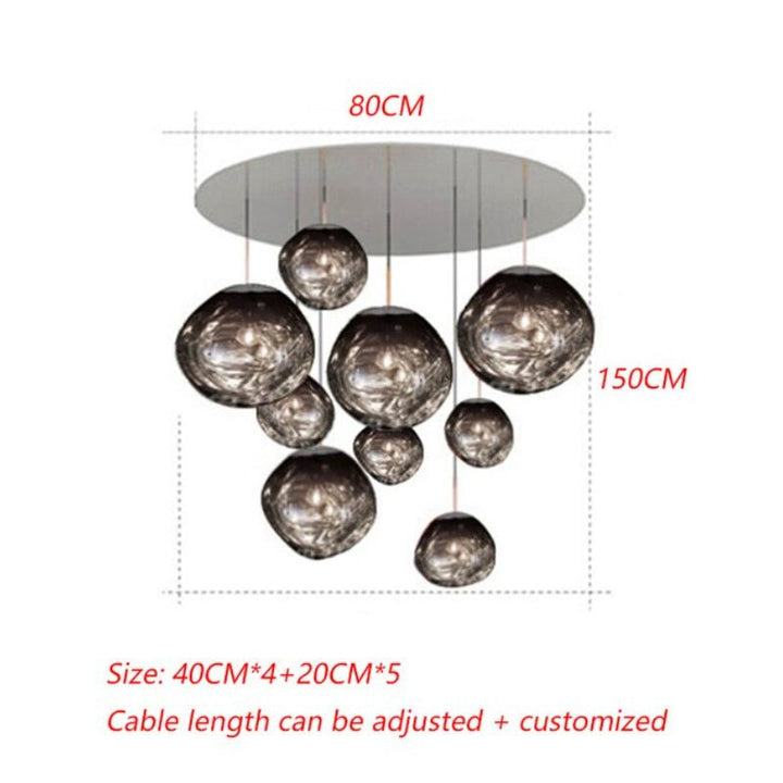 Best new VISTOSA Nordic Colorful Living Room Pendant Light P5293