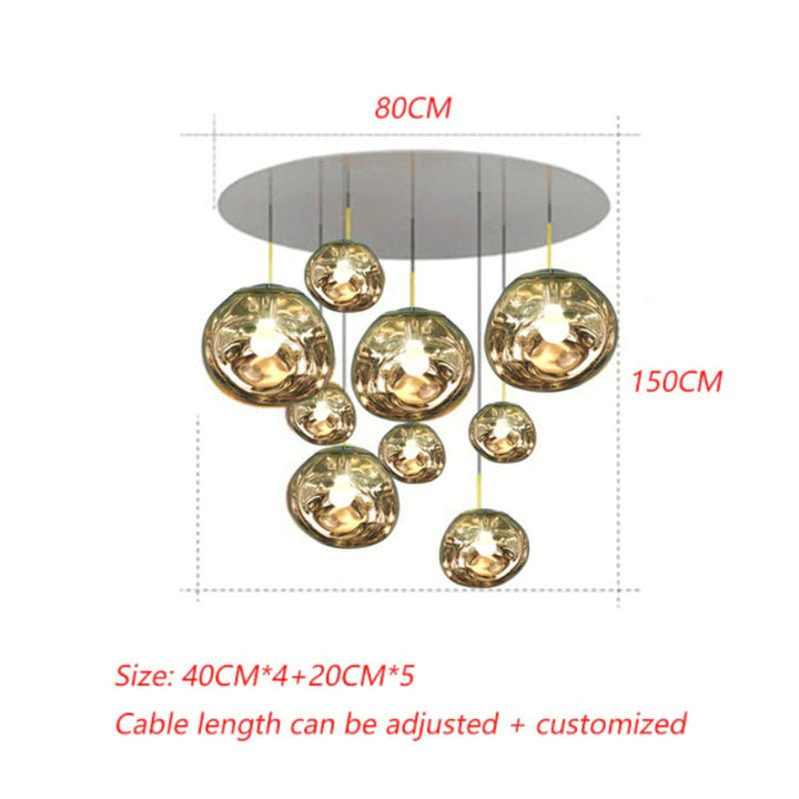 Best new VISTOSA Nordic Colorful Living Room Pendant Light P5293