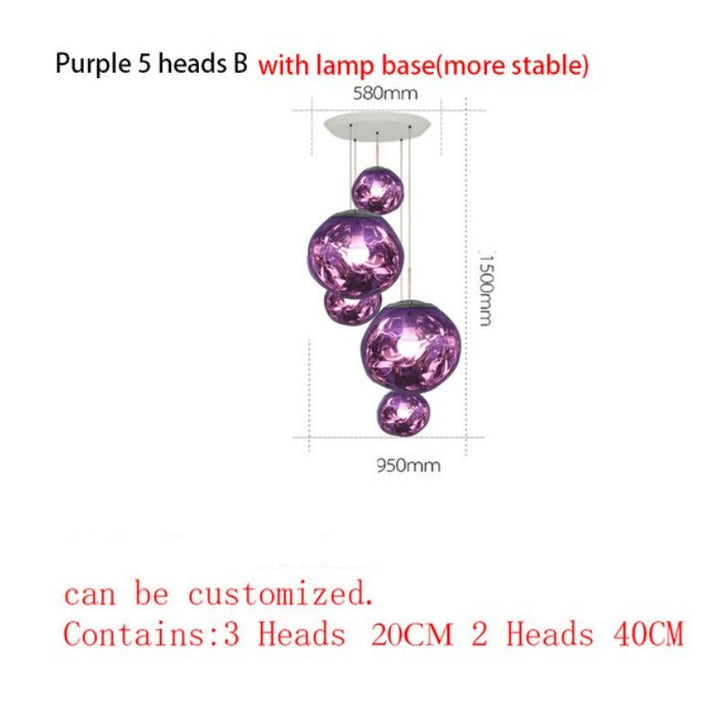 Best new VISTOSA Nordic Colorful Living Room Pendant Light P5293