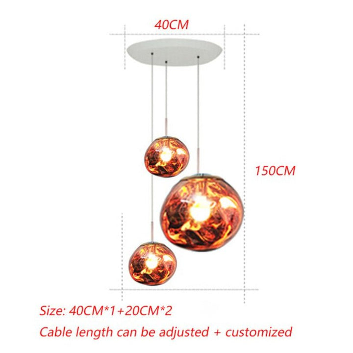 Best new VISTOSA Nordic Colorful Living Room Pendant Light P5293