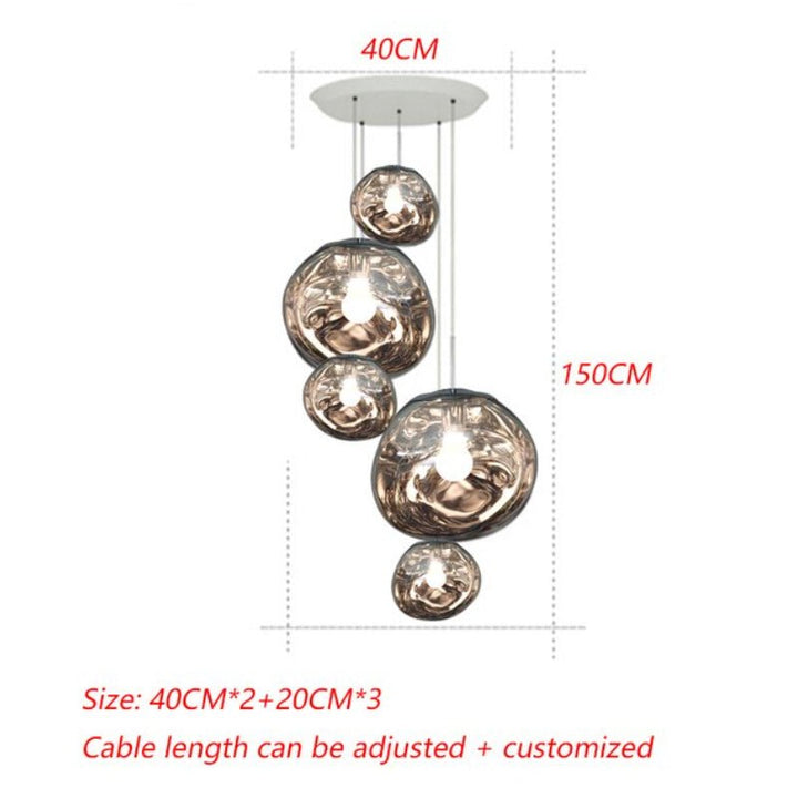 Best new VISTOSA Nordic Colorful Living Room Pendant Light P5293