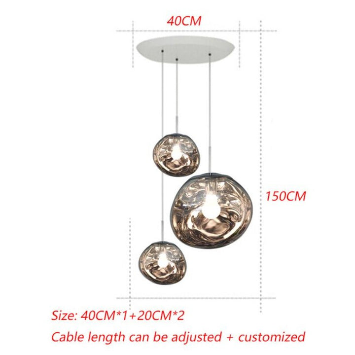 Best new VISTOSA Nordic Colorful Living Room Pendant Light P5293
