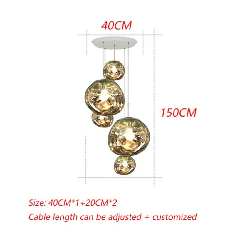 Best new VISTOSA Nordic Colorful Living Room Pendant Light P5293