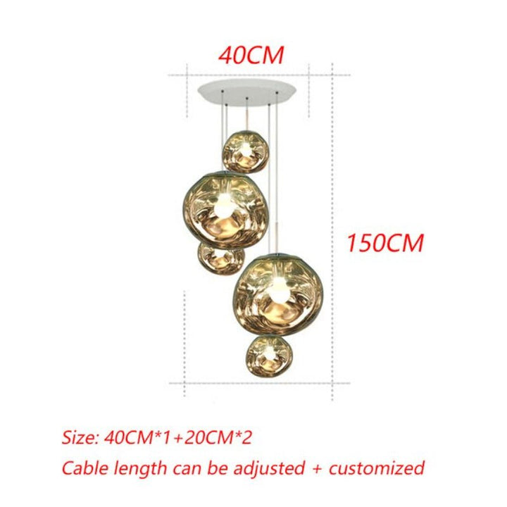 Best new VISTOSA Nordic Colorful Living Room Pendant Light P5293