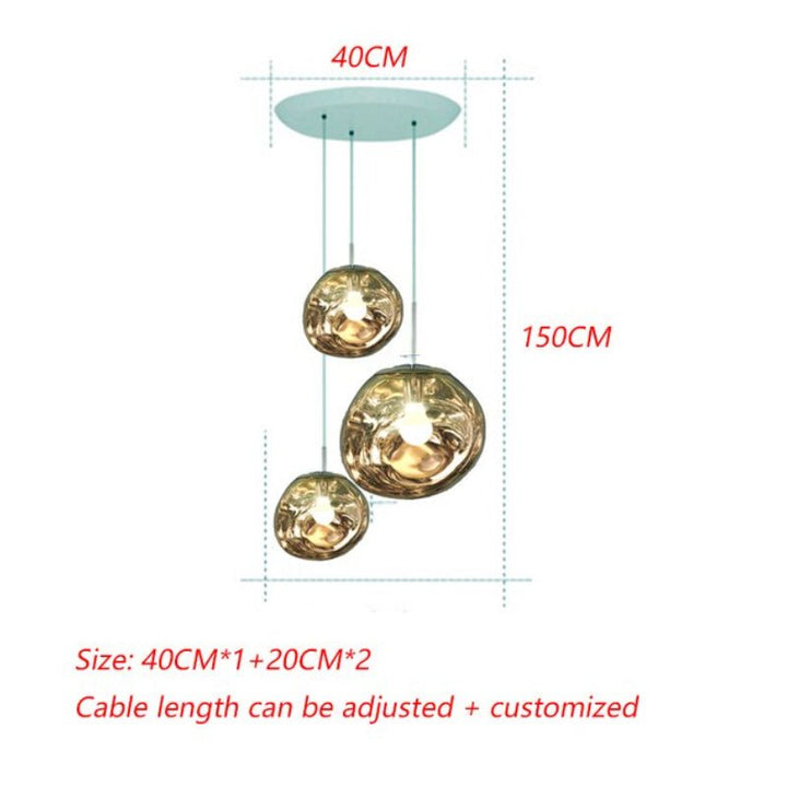 Best new VISTOSA Nordic Colorful Living Room Pendant Light P5293