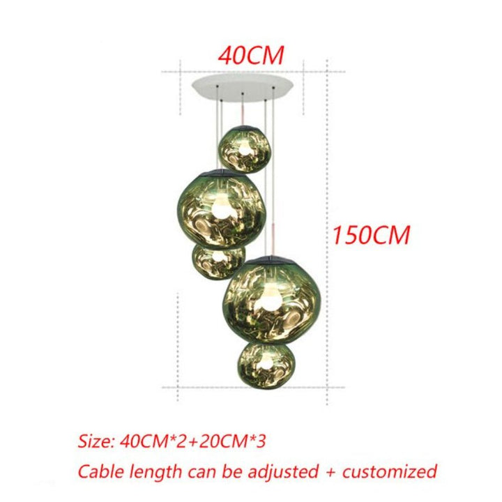 Best new VISTOSA Nordic Colorful Living Room Pendant Light P5293