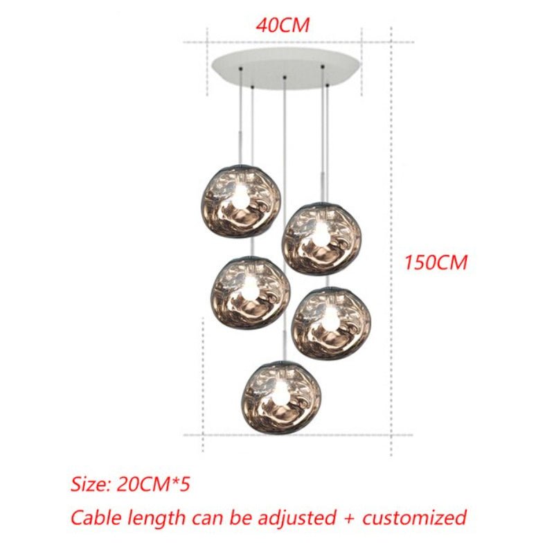 Best new VISTOSA Nordic Colorful Living Room Pendant Light P5293