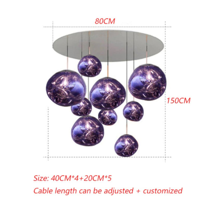 Best new VISTOSA Nordic Colorful Living Room Pendant Light P5293