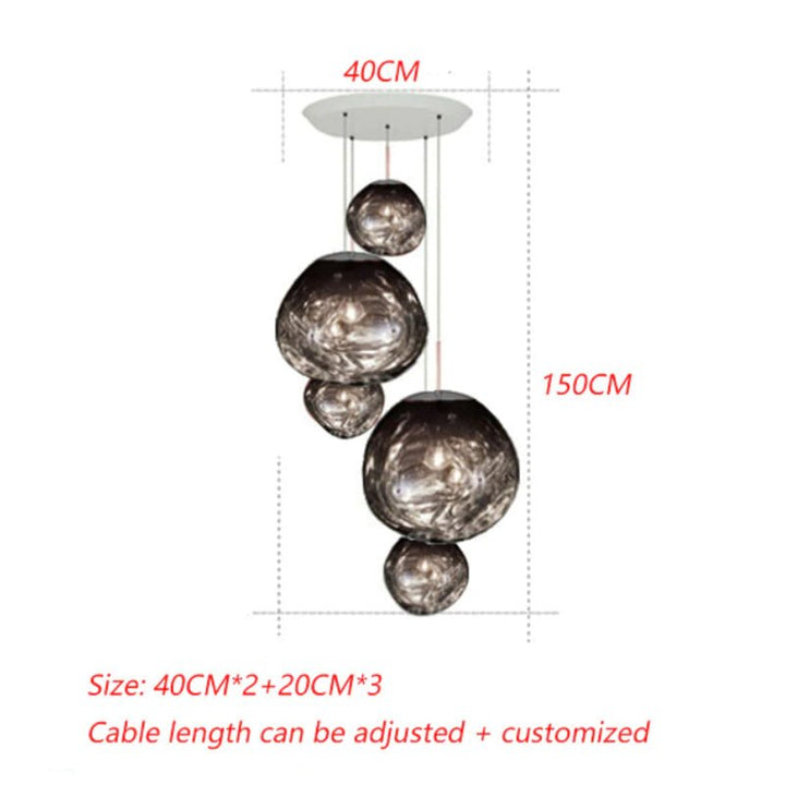 Best new VISTOSA Nordic Colorful Living Room Pendant Light P5293