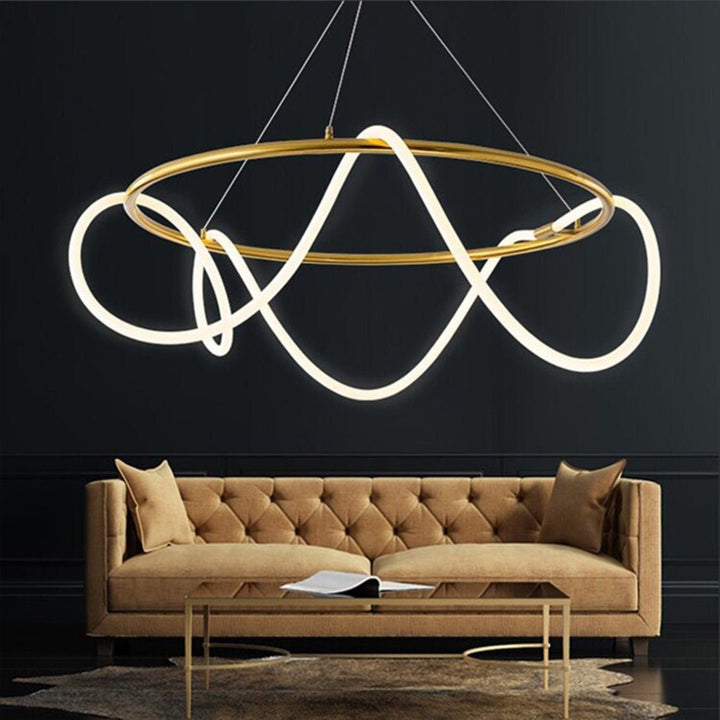 Best new WRIGGLY Modern Led Minimalist Decor Fixture Shades Pendant Light