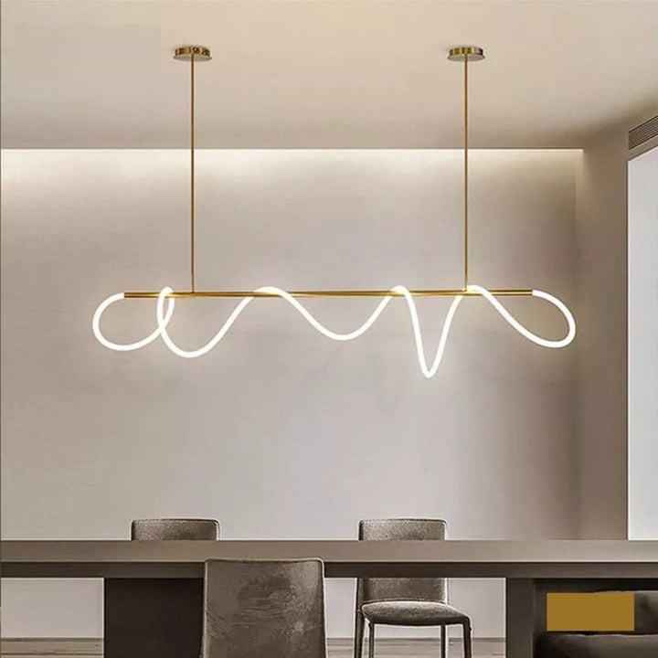 Best new WRIGGLY Modern Led Minimalist Decor Fixture Shades Pendant Light