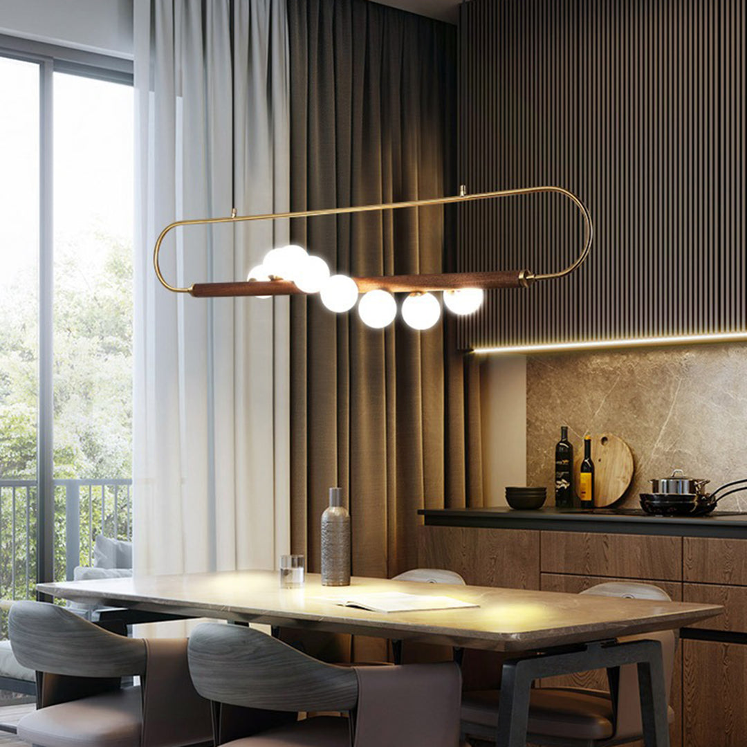 UIU Globe Glass Pendant Light